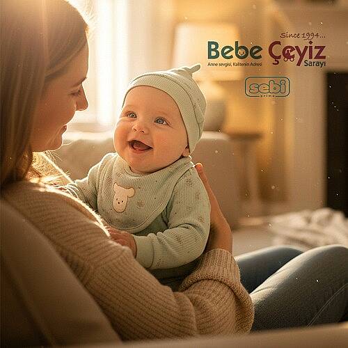 SEBİ PRİME Geyikli 5'li Hastane Çıkışı ( Mint ) - 3