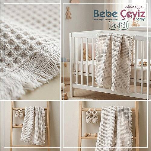 SEBİ PRİME Waffle Battaniye - 16
