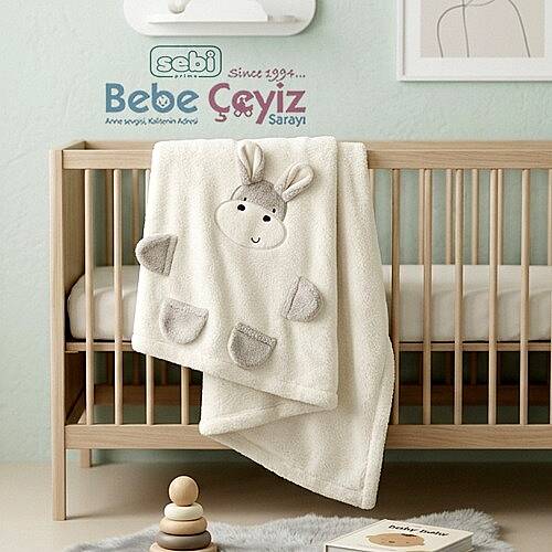 SEBİ PRİME Welsoft Hipopotam Battaniye - 7