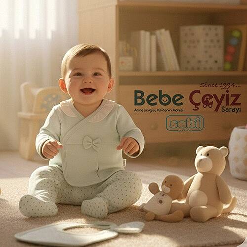 SEBİ PRİME Yaka Fırfırlı Puanlı 5'li Hastane Çıkışı - 26