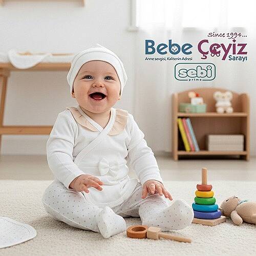 SEBİ PRİME Yaka Fırfırlı Puanlı 5'li Hastane Çıkışı - 10