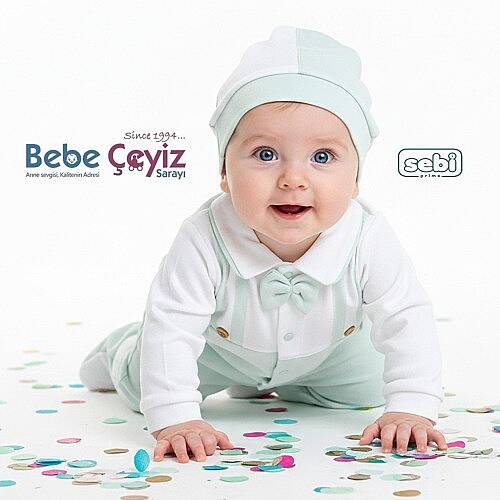 SEBİ PRİME Yaka Papyonlu 5'li Hastane Çıkışı Askı Bakılı - 3