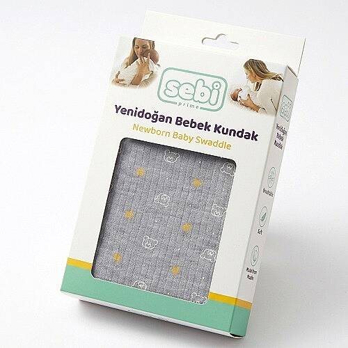 SEBİ PRİME Yıldız Ayıcık Kundak - 3