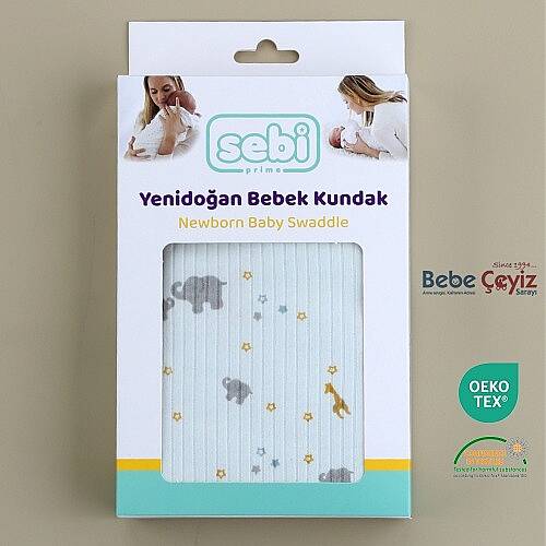 SEBİ PRİME Yıldızlı Fil Kundak - 20