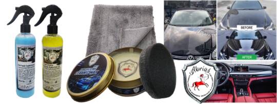 Seramik Wax Seramik Katkılı Hızlı Cila Vinil Plastik Torpido Koruyucu Ve Parlatıcı Set - 2