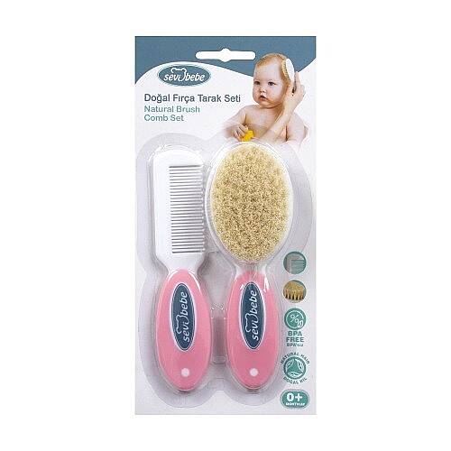 Sevi Bebe Fırça Tarak Naturel - 6