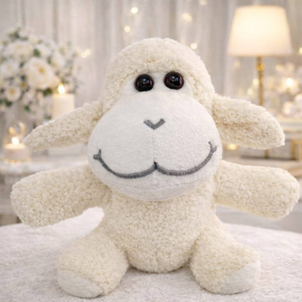 Sevimli Peluş Kuzu - 1