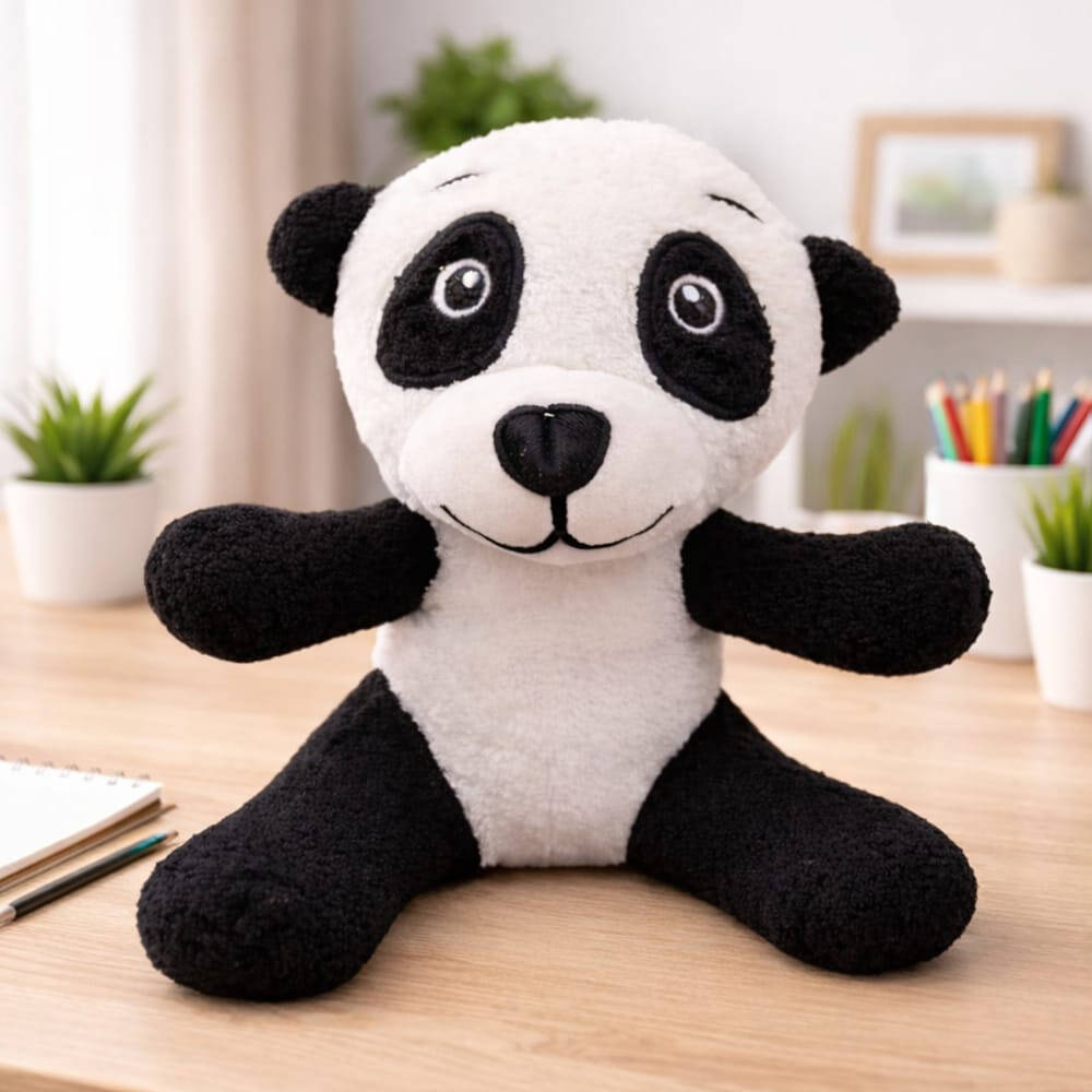 Sevimli Peluş Oyuncak Panda - 1