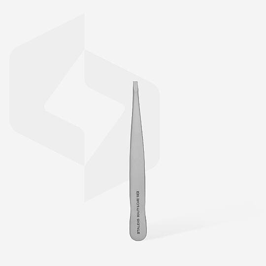 STALEKS Beauty & Care 10 Type 2 Dar Düz Kenarlı Kaş Cımbızı - 3