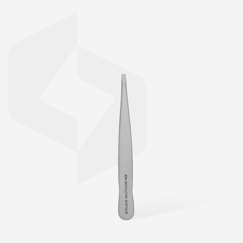STALEKS Beauty & Care 10 Type 2 Dar Düz Kenarlı Kaş Cımbızı - 3