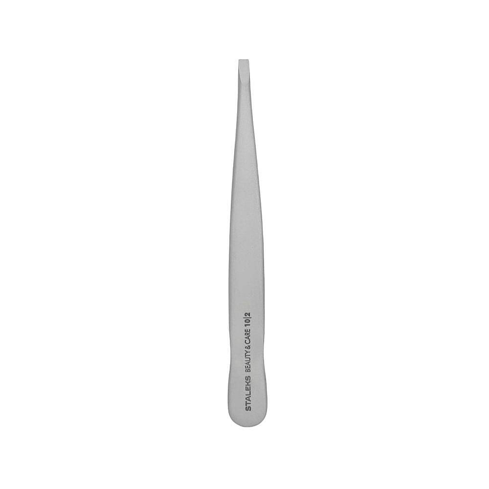 STALEKS Beauty & Care 10 Type 2 Dar Düz Kenarlı Kaş Cımbızı - 1
