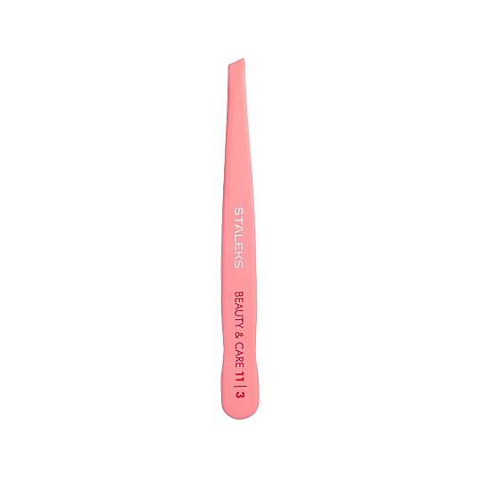 STALEKS Beauty & Care 11 Type 3 Kaş Cımbızı Geniş Yamuk Kenarlı