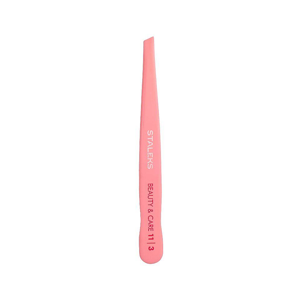 STALEKS Beauty & Care 11 Type 3 Kaş Cımbızı Geniş Yamuk Kenarlı - 1