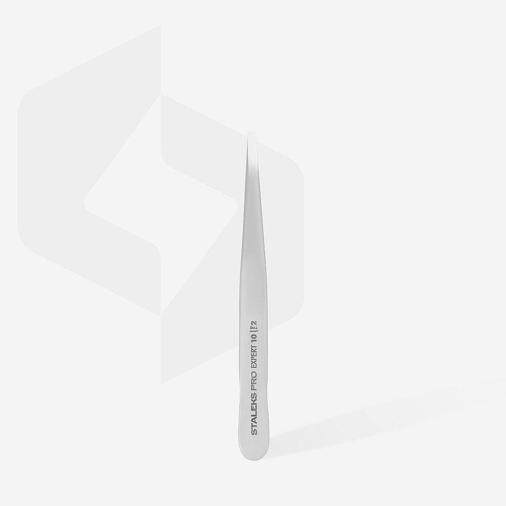 STALEKS Expert 10 Type 2 Dar Düz Kenarlı Kaş Cımbızı - 3
