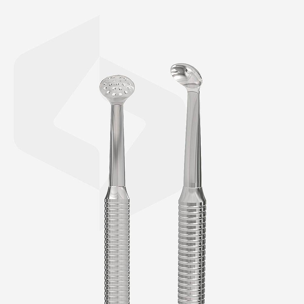 STALEKS Expert 20 Type 2 Çift Taraflı Cilt Bakımı Spatula Uno 19 Delikli - 3