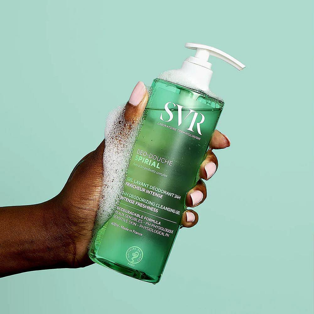 SVR Spirial Deo Douche 24H Deodorant Etkili Duş Jeli 400 ml - 3