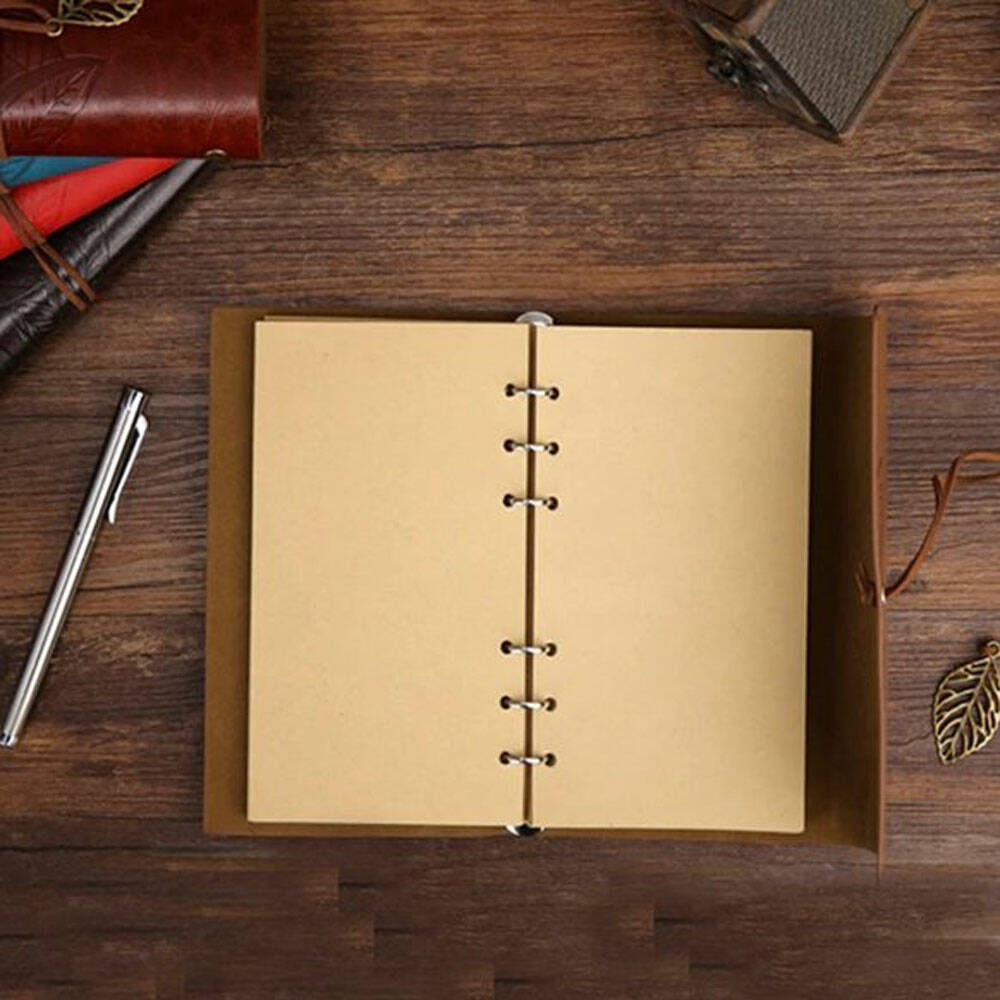 Taba Deri Defter ve Kalem Set - 2