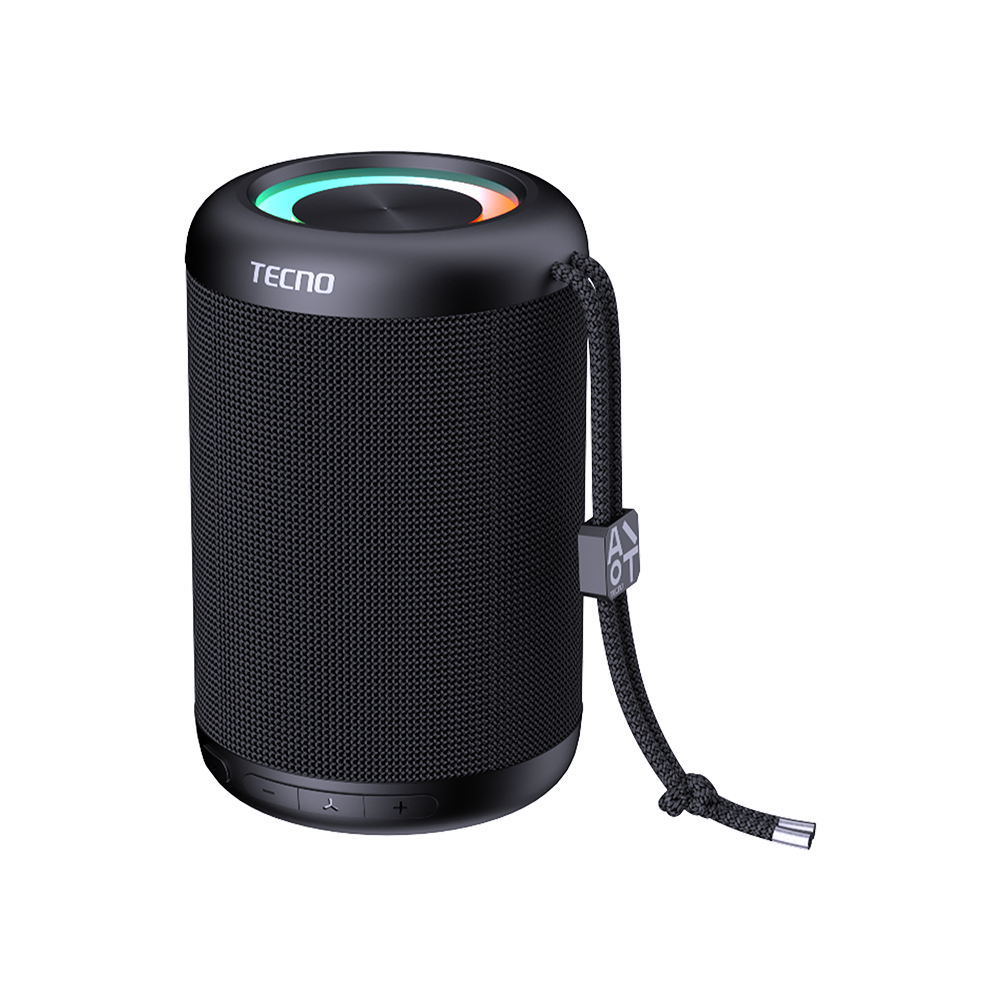 Tecno Bluetooth Hoparlör Square S3 Siyah - 1