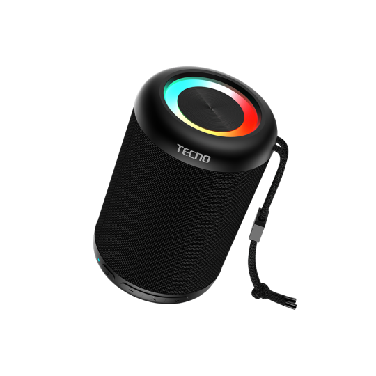 Tecno Bluetooth Hoparlör Square S3 Siyah - 5