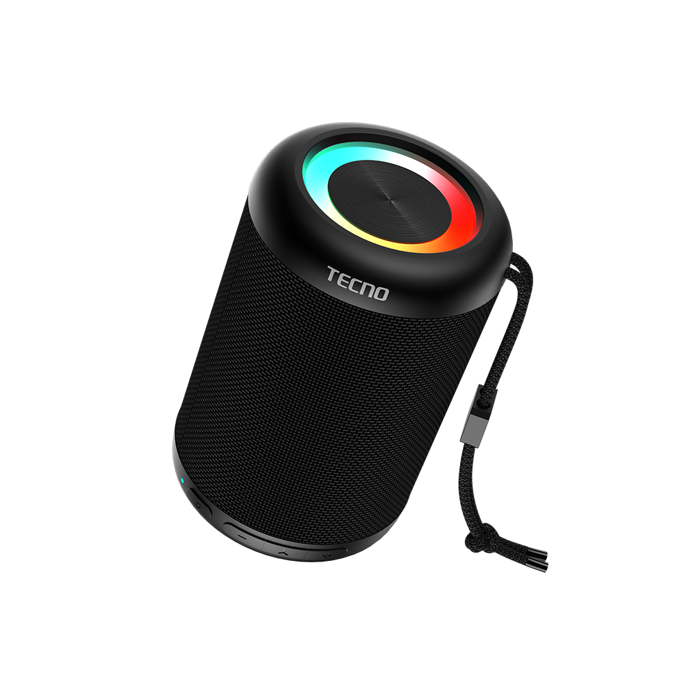 Tecno Bluetooth Hoparlör Square S3 Siyah - 5