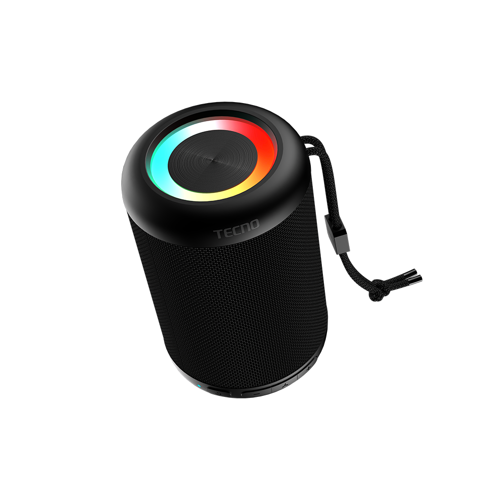 Tecno Bluetooth Hoparlör Square S3 Siyah - 4