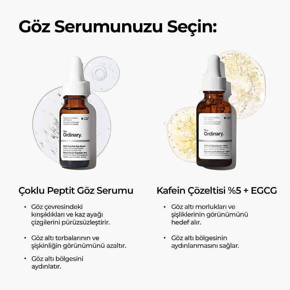 The Ordinary Multi-Peptide Yaşlanma Belirtilerine Karşı Göz Çevresi Serumu 15 ml - 2