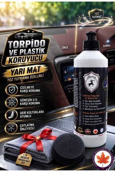 Torpido Parlatıcı ve Koruyucu Pro 500ml + Bez sünger hediye - 1