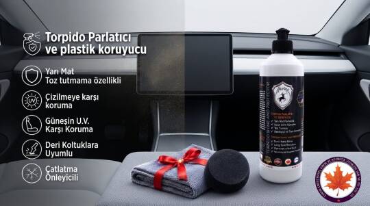 Torpido Parlatıcı ve Koruyucu Pro 500ml + Bez sünger hediye - 2
