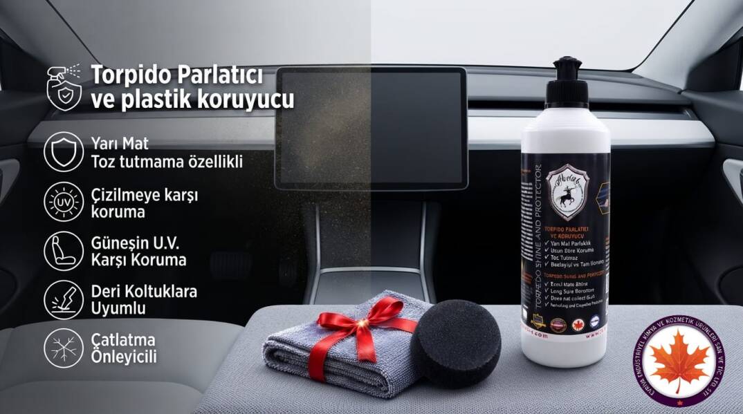 Torpido Parlatıcı ve Koruyucu Pro 500ml + Bez sünger hediye - 2