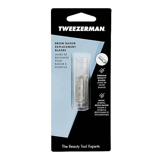 TWEEZERMAN Brow Razor Replacement Blades Kaş Usturası Yedek Uç - 2