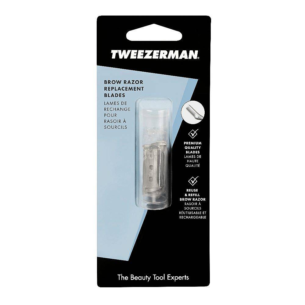 TWEEZERMAN Brow Razor Replacement Blades Kaş Usturası Yedek Uç - 2
