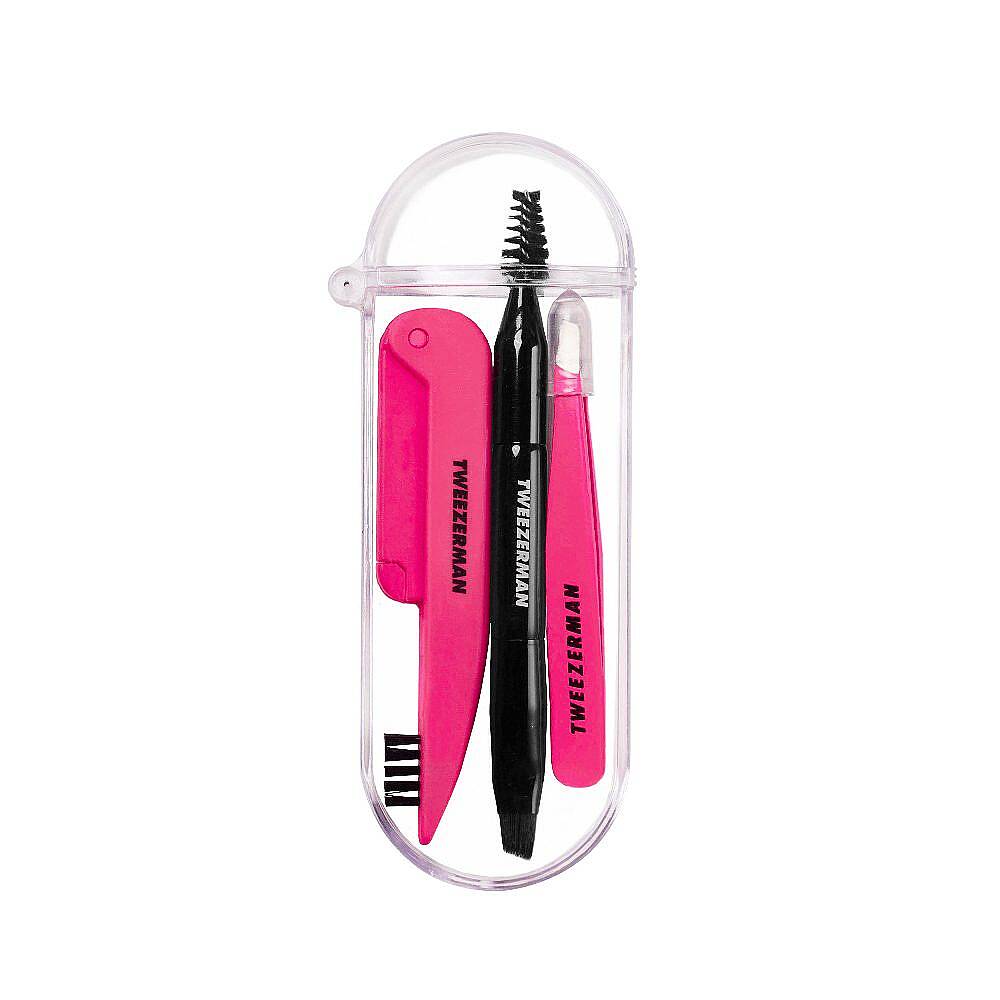 TWEEZERMAN Mini Brow Rescue Kit Mini Kaş Bakım Seti - 11