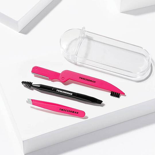 TWEEZERMAN Mini Brow Rescue Kit Mini Kaş Bakım Seti - 9