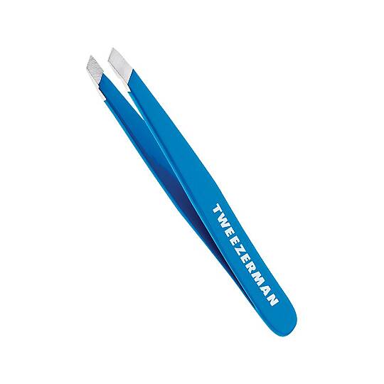 TWEEZERMAN Mini Slant Tweezer Bahama Blue Bahama Mavisi Cımbız