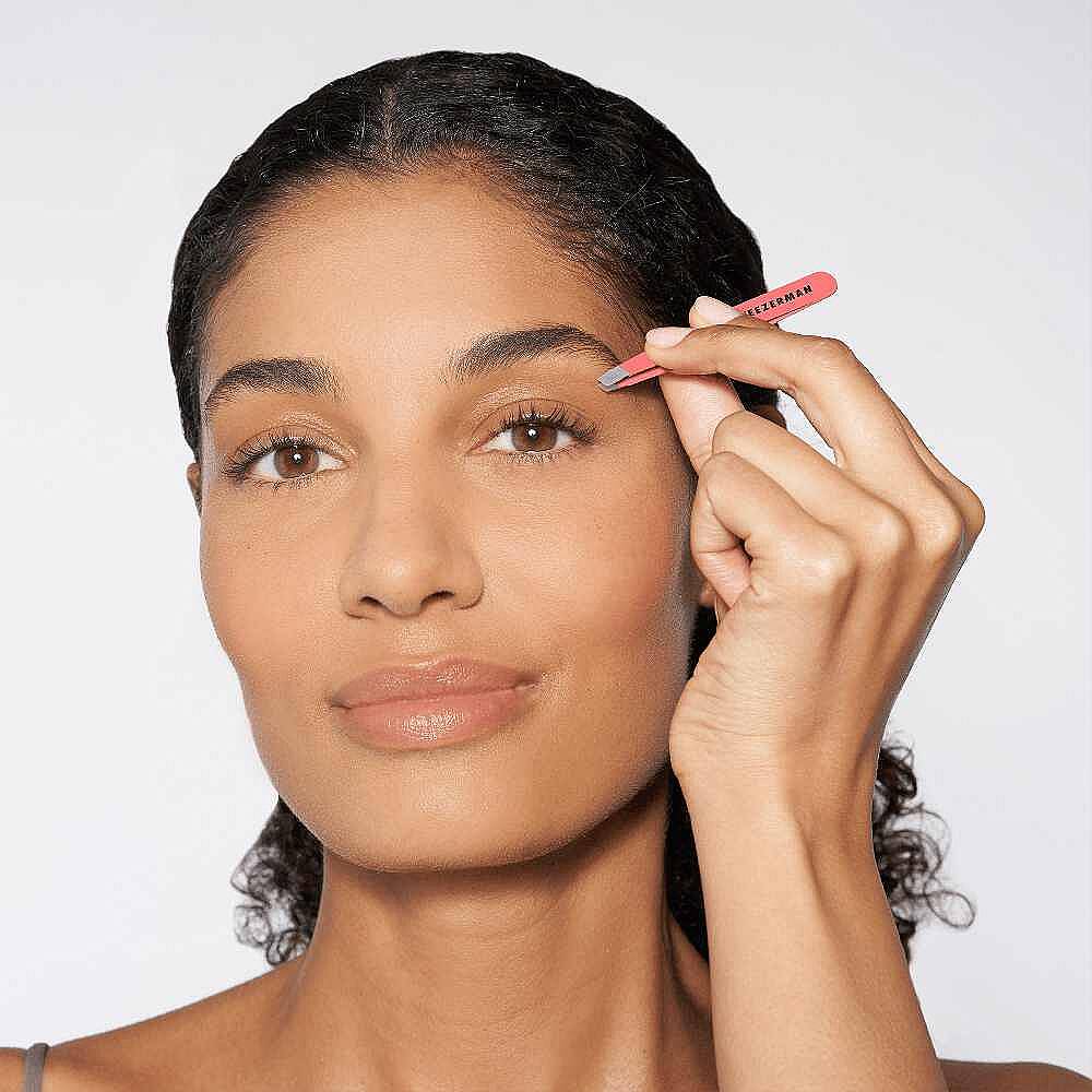 TWEEZERMAN Mini Slant Tweezer Geranium Mercan Cımbız - 2