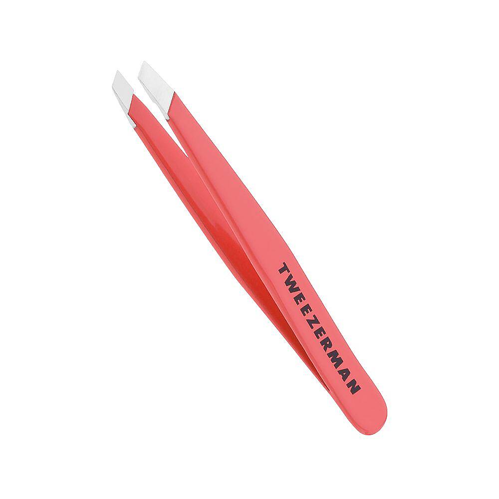TWEEZERMAN Mini Slant Tweezer Geranium Mercan Cımbız - 1