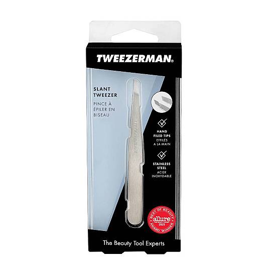 TWEEZERMAN Slant Tweezer Classic Stainless Steel Çelik Cımbız - 7