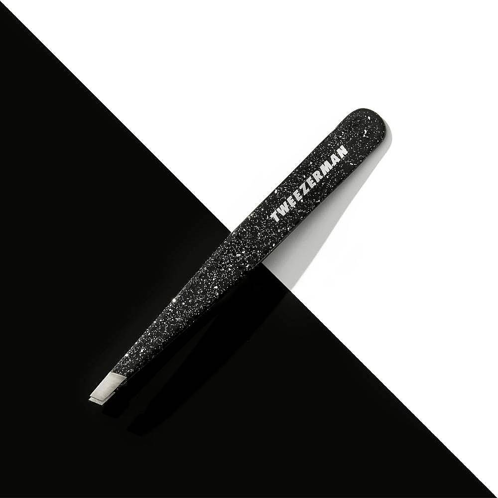 TWEEZERMAN Slant Tweezer Dusted Onyx Işıltılı Siyah Oniks Cımbız - 2