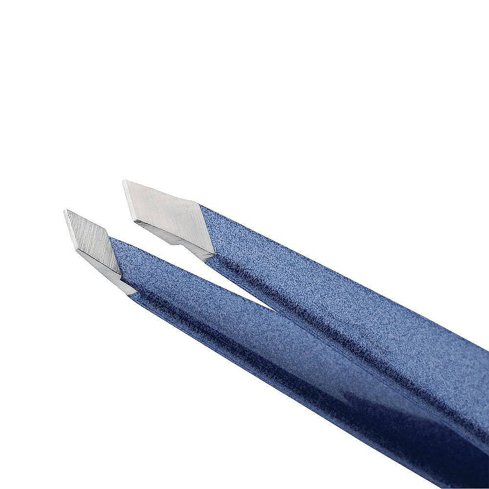 TWEEZERMAN Slant Tweezer Granite Sky Işıltılı Mavi Cımbız - 2