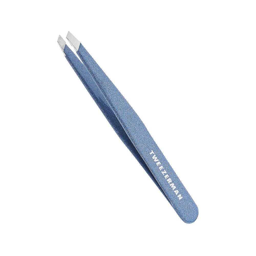 TWEEZERMAN Slant Tweezer Granite Sky Işıltılı Mavi Cımbız - 1