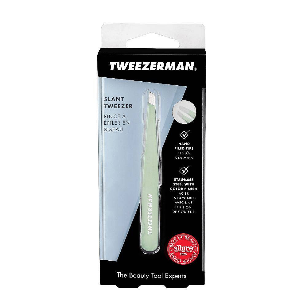 TWEEZERMAN Slant Tweezer Pistachio Fıstık Yeşil Cımbız - 6