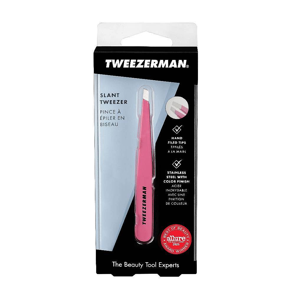 TWEEZERMAN Slant Tweezer Pretty In Pink Pembe Cımbız - 7