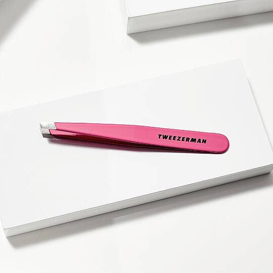 TWEEZERMAN Slant Tweezer Pretty In Pink Pembe Cımbız - 4