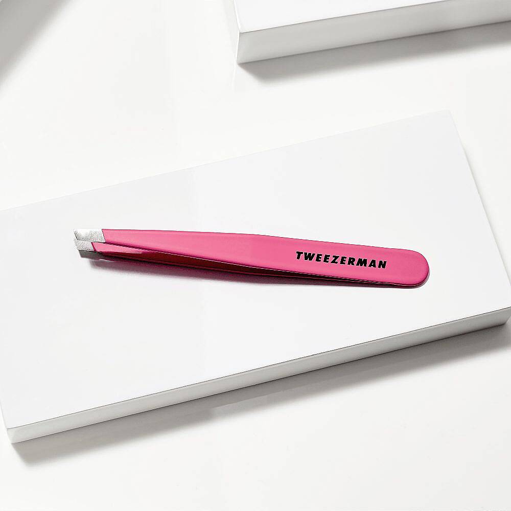 TWEEZERMAN Slant Tweezer Pretty In Pink Pembe Cımbız - 4
