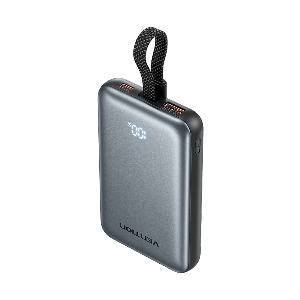Vention 10000 mAh 22,5W Powerbank FKQ Gri - 1