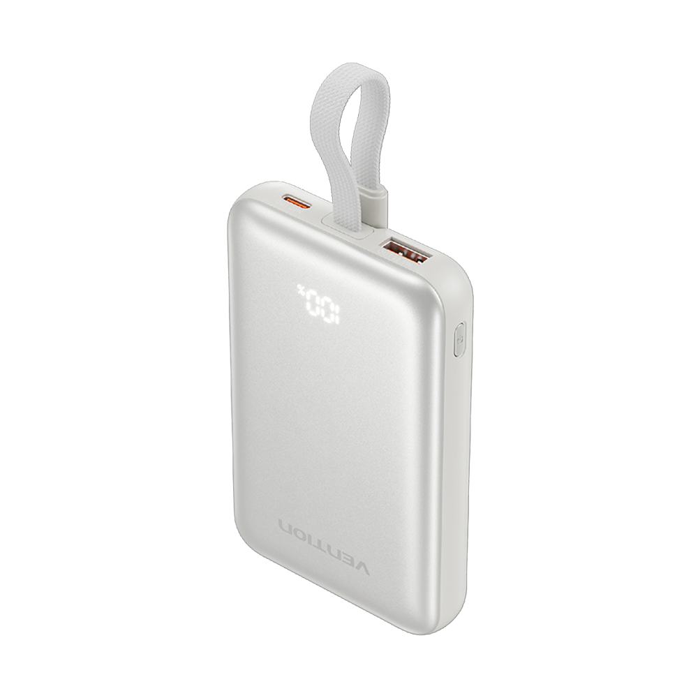 Vention 10000 mAh 22,5W Powerbank FKQ Gümüş - 1