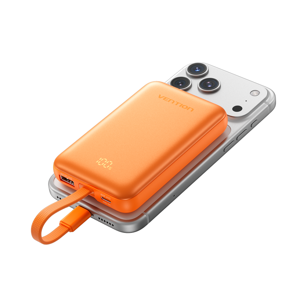 Vention 10000 mAh 22,5W Powerbank FKQ Turuncu - 3