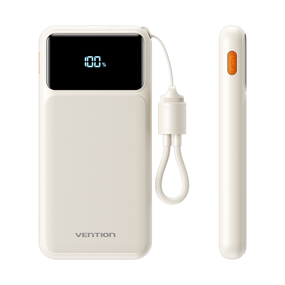 Vention 10000mAh 22.5W Powerbank N16B-1 Beyaz - 4