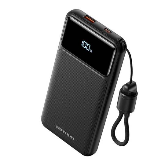 Vention 10000mAh 22.5W Powerbank N16B-1 Siyah - 3