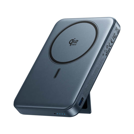 Vention 10000mAh 45W Qi2.2 Manyetik Powerbank FKU Gri - 4